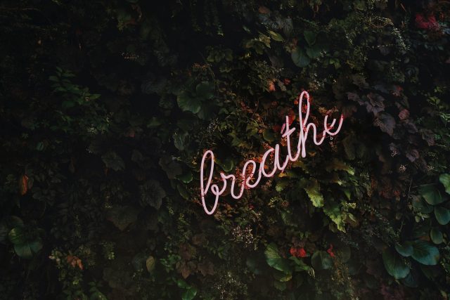 Breathe neon signage photo – Free Breathe